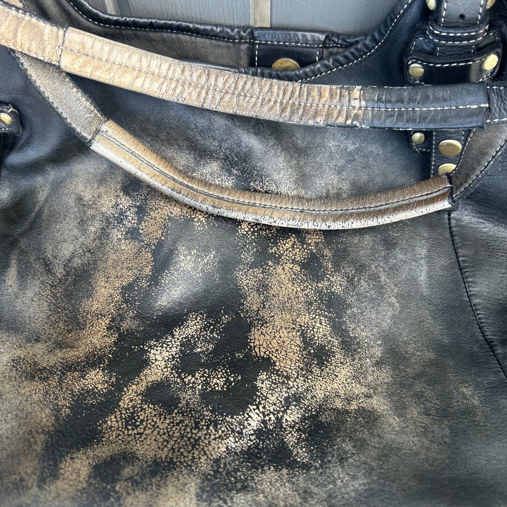 Lusher Soft & Slouchy Hobo - Black Raw Onyx - Sold Out - Picture 8 of 10